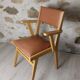 Fauteuil de bureau pieds compas