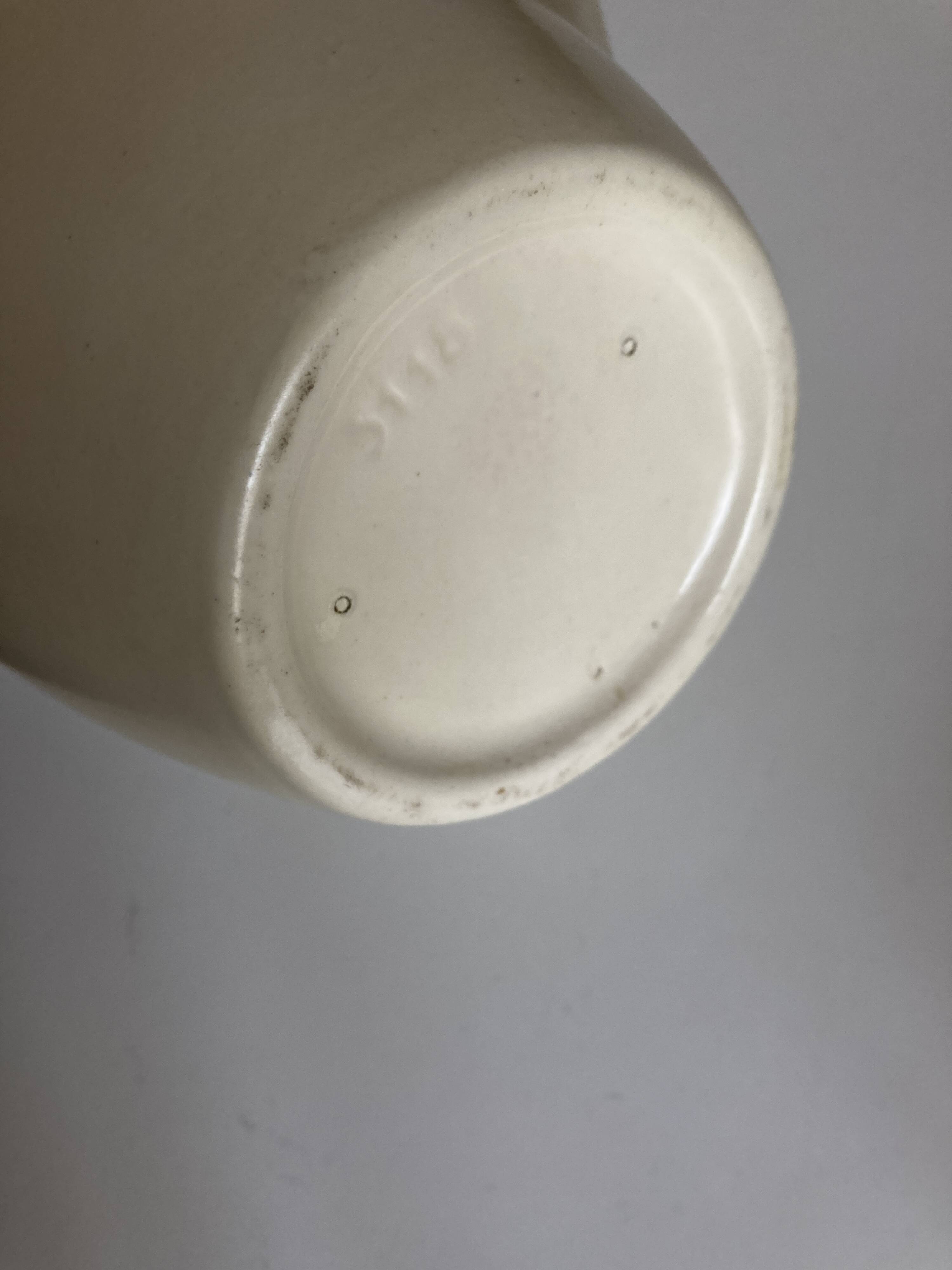 Ceramic pitcher vase in the style of chambost vallauris 1950