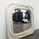 Italian square resin mirror from the 1970s.