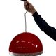 Vintage red space age chandelier / suspension