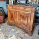 Two-door walnut buffet from Piedmont, 18th century