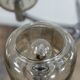 Vintage 70's chrome metal chandelier by Gaetano Sciolari