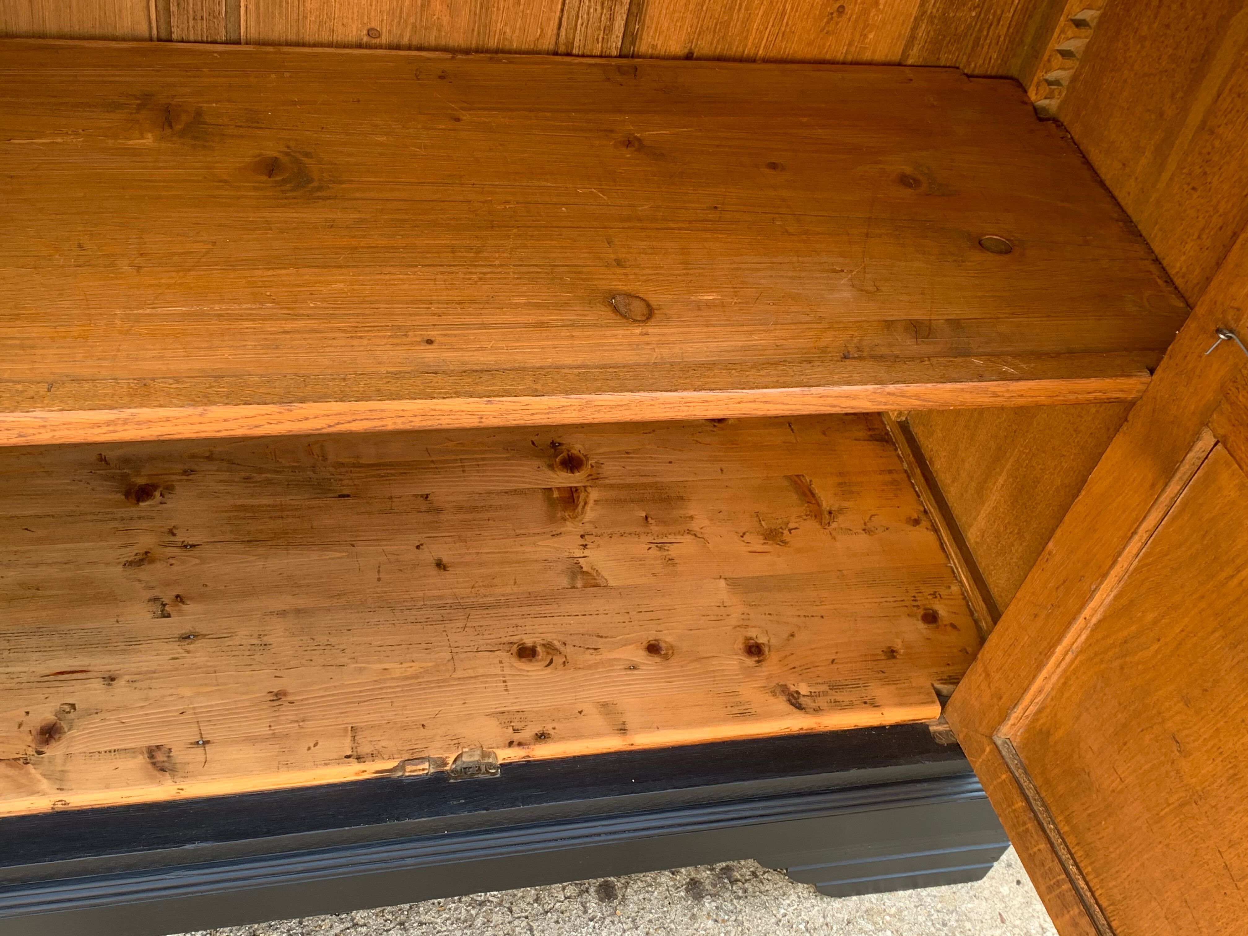 Glass-glazed Parisian wardrobe 1930