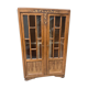 Armoire vitrée en bois