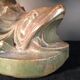 Art Deco fish fruit bowl, Roger Guérin, Bouffioulx stoneware 1925