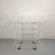 Plexiglas TV stand 4 trays The invisibles of the Marais