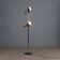 Vintage lacquered metal floor lamp, design, Italy, 1970s
