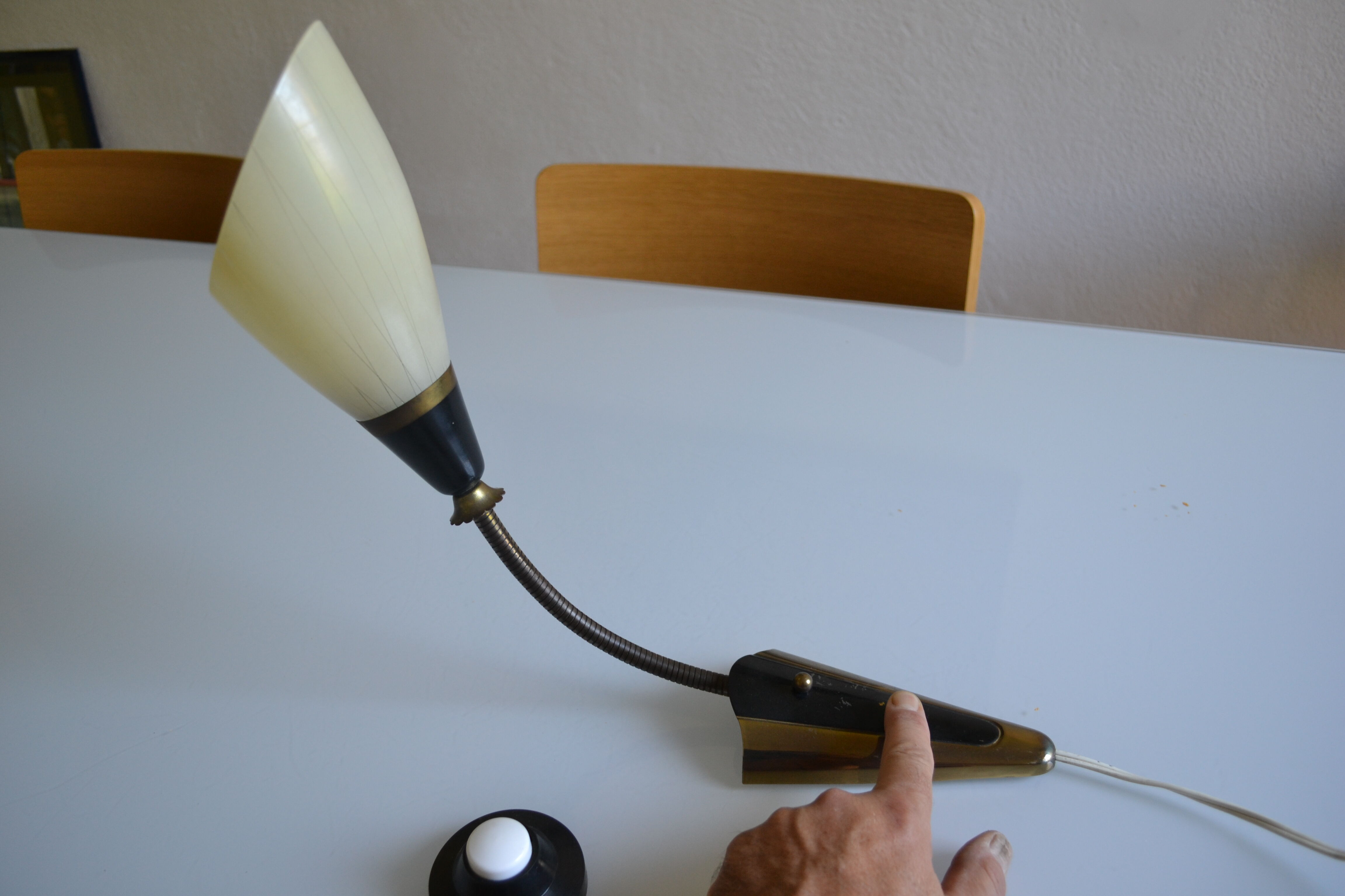 Applique articulee flexible vintage annees 60