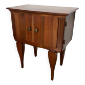 Table de chevet vintage pieds fuseau