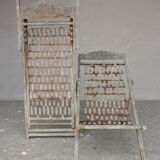 Chairs long time 1900 outside metal