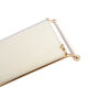 Vintage red gold and white skai serving tray