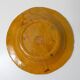 Antique glazed earthenware plate ravel aubagne