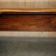 Left corner desk in Brazilian wood Mid Century Modern style
