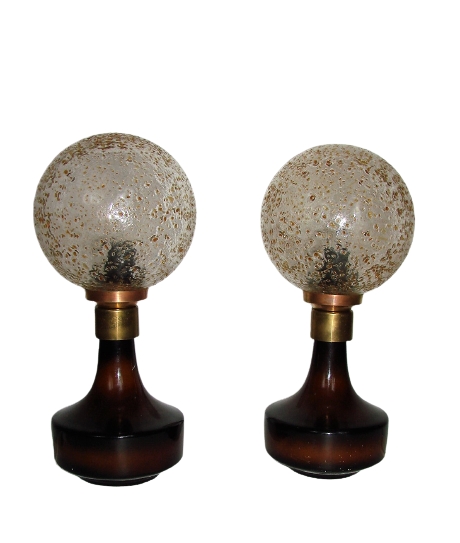 Paire de lampes Hustad, années 1960