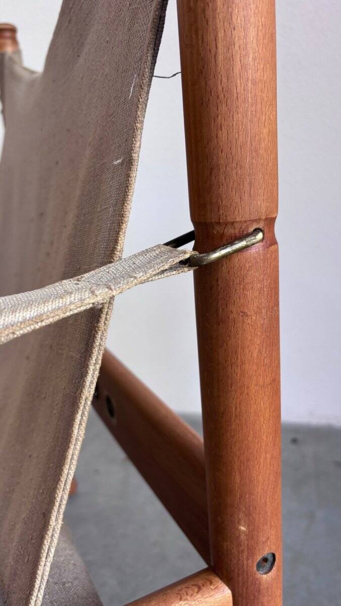 Vintage safari chair Erik Worts