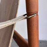 Vintage safari chair Erik Worts