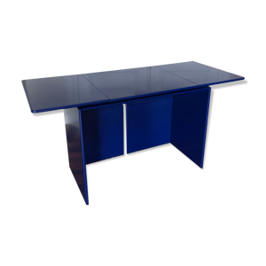 Coiffeuse bleu