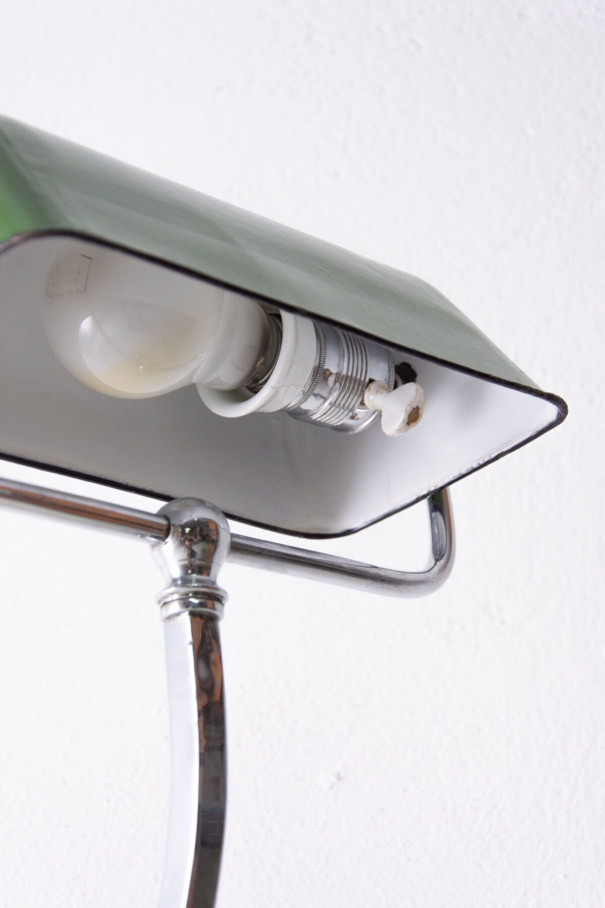 Art Deco adjustable banker lamp, 1930