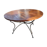 Outdoor table exotic wood