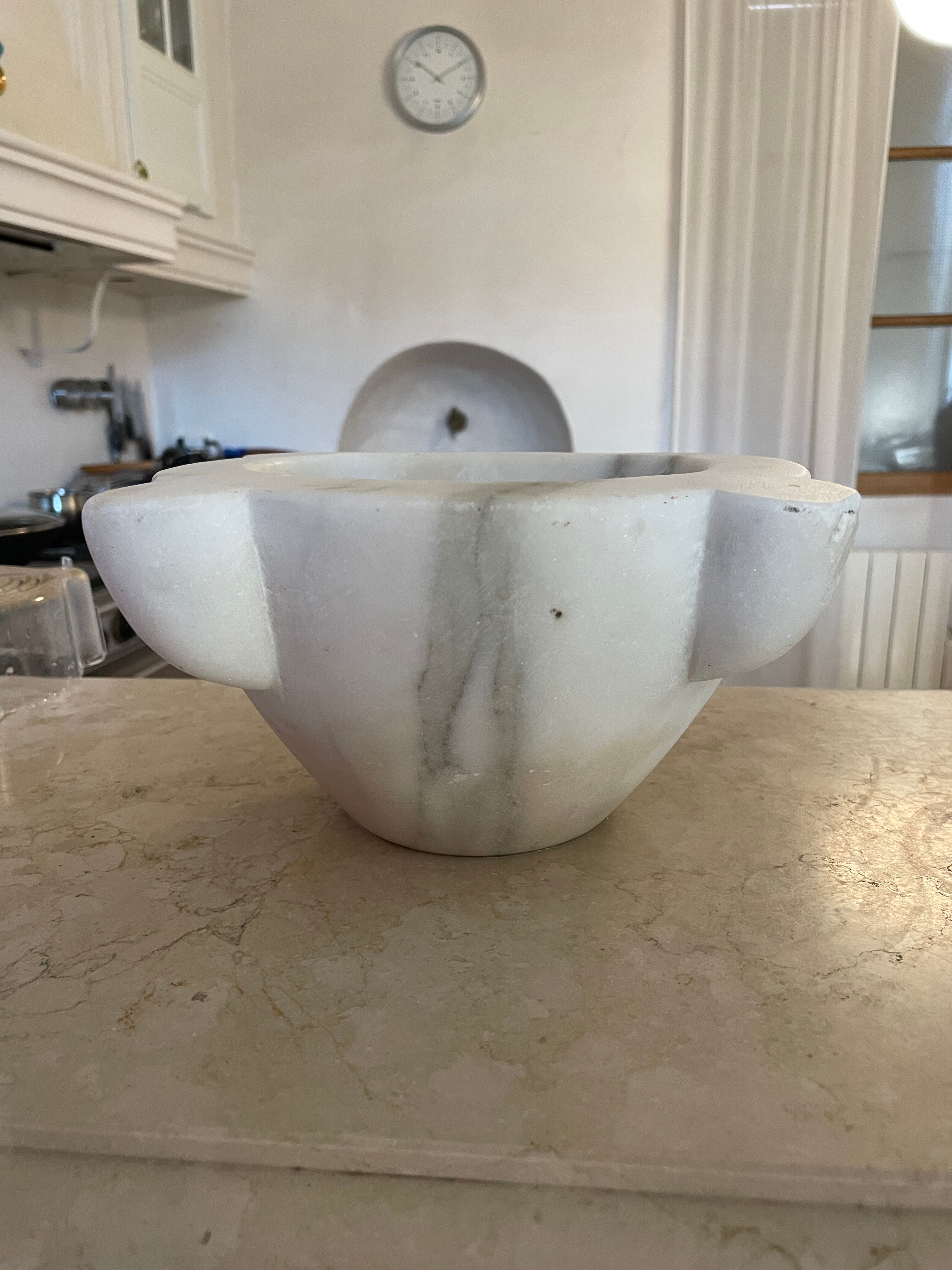 19th century marble mortar