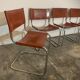Suite of 6 designer chairs Fasem design