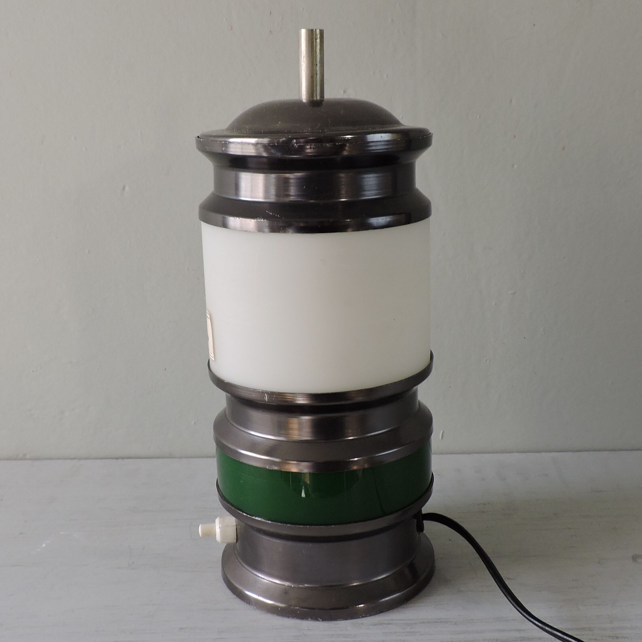 Vintage lamp signed Goffredo Régianni Italy 70s