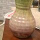 Vase en gres  vert signé accolay 1975 ,  18x10 tres bon etat