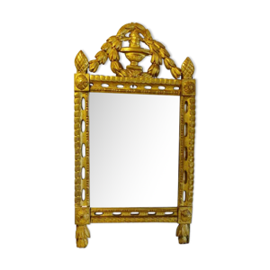 Miroir bois doré d époque - louis xvi