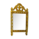Mirror period gilded wood Louis XVI 57x105cm