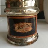 Small jar with mercurise glass lid