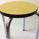 Tabouret rond en formica