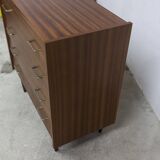 Commode scandinave 4 tiroirs 1960