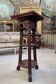 Art Nouveau Sculptor's Stool Attributed to Gauthier Poinsignon in Mahogany