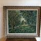Huile sur toile Maison au bord de l’eau