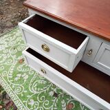 Grey chest of drawers