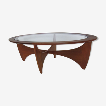 Table basse ovale Astro en teck