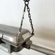 Grey Industrial Hanging Tube Light from Polam Gdansk, 1970s