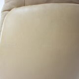 Set of two scandinavian adjustable leather armchairs by peem, 1970s, finland