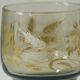 Lot 8 verres fumés épis de blé Luminarc années 70