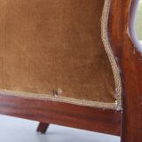 Danish mid-century wingback armchair by Frits Henningsen, 1950s