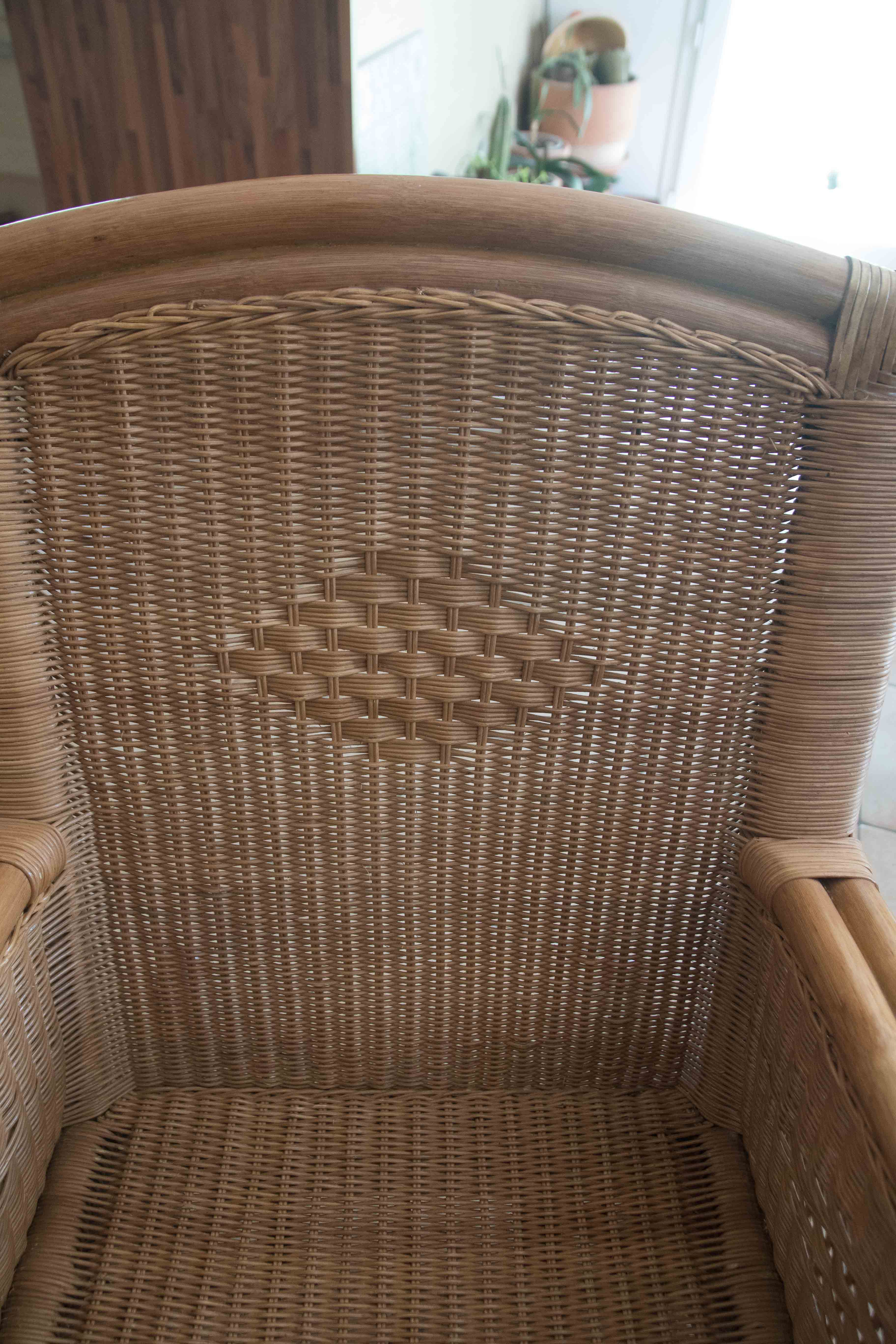 Rocking - chair rattan