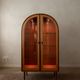 Mid Century Arched Display Cabinet by Brinkmann, 1980s