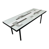 Coffee table 50s mosaic vintage ceramic