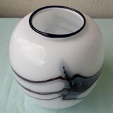 Scandinavian glass vase