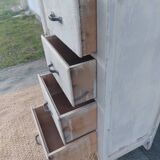 Parisian buffet, chippy paint effect