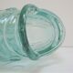 Zoomorphic vase fish glass 70s