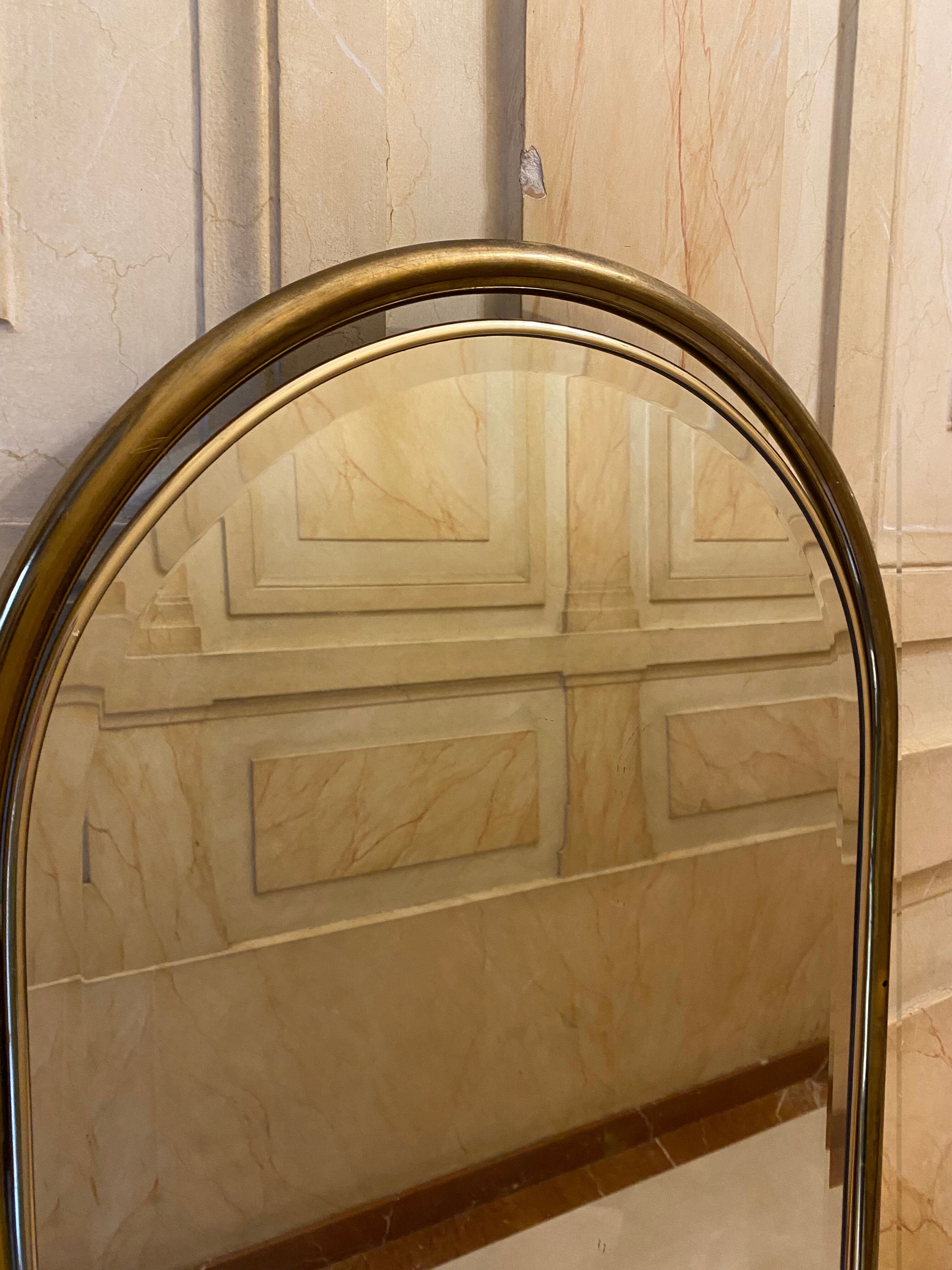 Beveled mirror, 90x57 cm