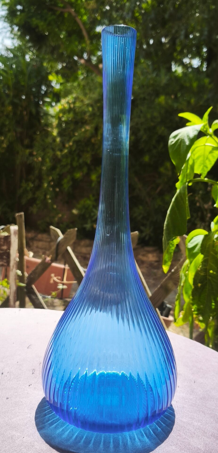 Vase berluze bleu daum