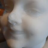 Marble bust of PUGI Guglielmo ( 1850 - 1915 ) "Pierrot "