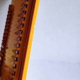 Vintage Provençal sheet metal commission list organizer